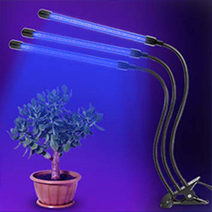 4 LED augalų augimo lempą su USB