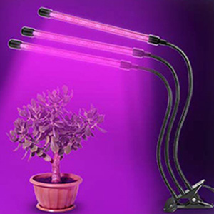 4 LED augalų augimo lempą su USB