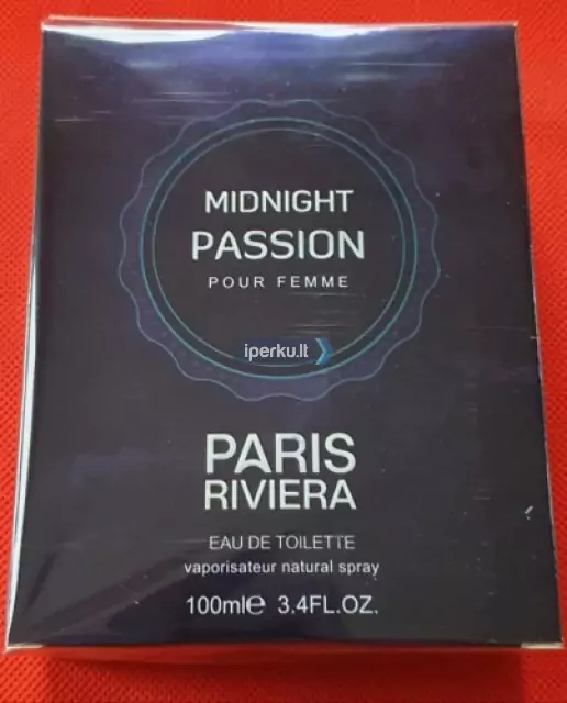 Moteriški kvepalai Paris Riviera Midnight Passion 100 ml