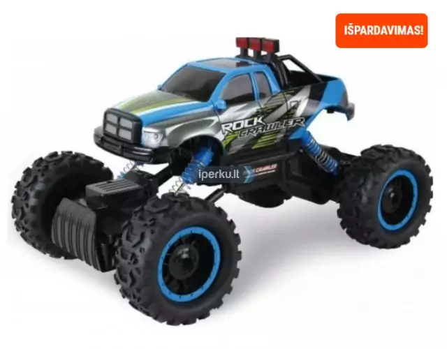 Radijo bangomis valdomas visureigis ROCK CRAWLER 4X4