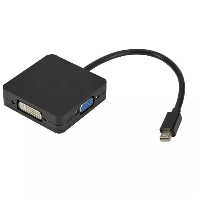 HDMI DVI VGA adapteris