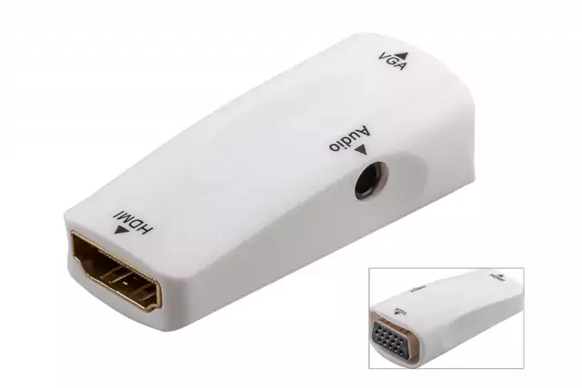 Konverteris HDMI - VGA + AUDIO