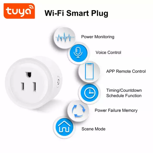 Išmanioji Wi-Fi rozetė Smart Life Tuya