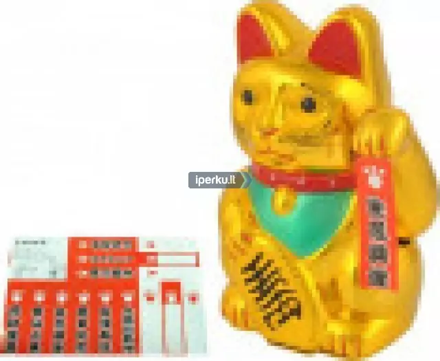 Sėkmės katinas Maneki-neko